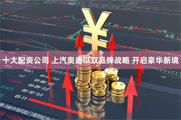 十大配资公司 上汽奥迪以双品牌战略 开启豪华新境
